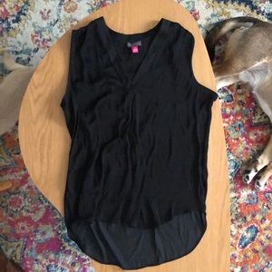 Satin Tank Top Blouse